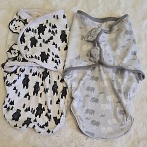 0-3 Month Swaddles - pack of 2